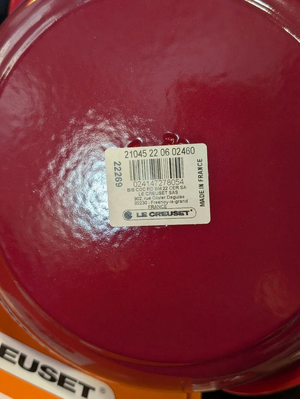 Le Creuset 2.75 Qt. Classic Enameled Cast Iron Shallow Round Dutch Oven - Cerise